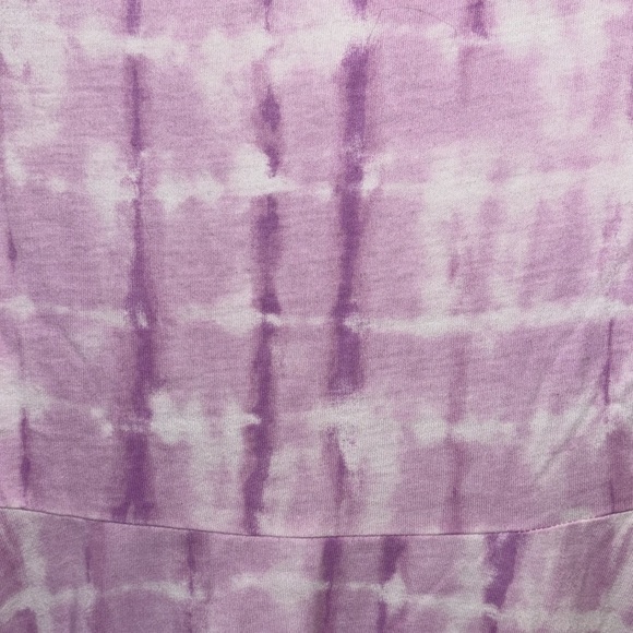 Jumping Beans Girls Tie Dye Purple Dress - Size 7 - Picture 2 of 5